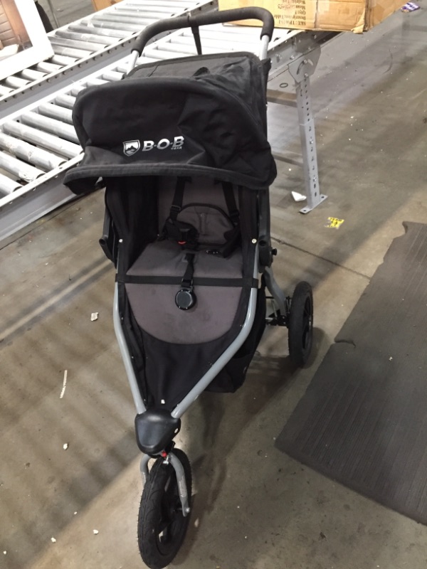 Photo 2 of BOB Gear Jogging Stroller, Graphite Black
STOCK PHOTO NOT EXACT***NEEDS CLEANING