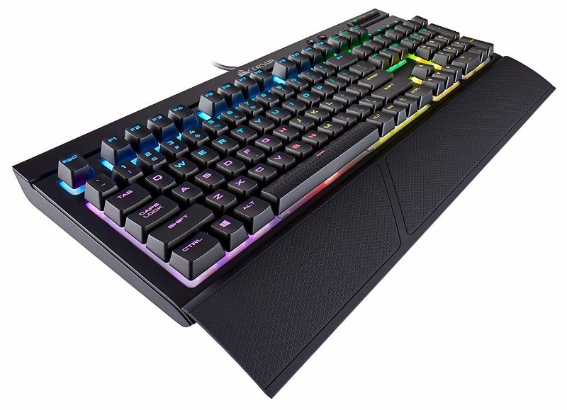 Photo 1 of Corsair K68 RGB Mechanical Gaming Keyboard — Cherry MX Red
