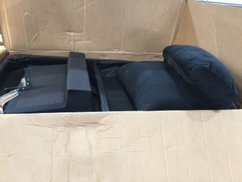 Photo 4 of *INCOMPLETE SOFA * (BOX 1 OF 2 ONLY)
Know life L Shaped Sectional Sofa Modern Velvet with Chaise and Metal Legs Small Couch for Living Room, Black
*PREVIOUSLY OPENED*