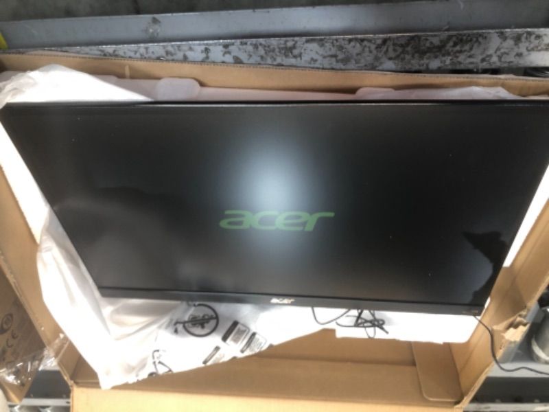 Photo 1 of Sceptre E248W-19203R 24" Ultra Thin 75Hz 1080p LED Monitor 2x HDMI VGA Build-in Speakers, Metallic Black 2018

