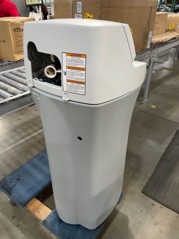 Photo 5 of ***PARTS ONLY***Whirlpool WHES30E 30,000 Grain Softener | Salt & Water Saving Technology | NSF Certified | Automatic Whole House Soft Water Regeneration, 0.75 inches, Off-White ?19 x 18 x 43.5 inches

