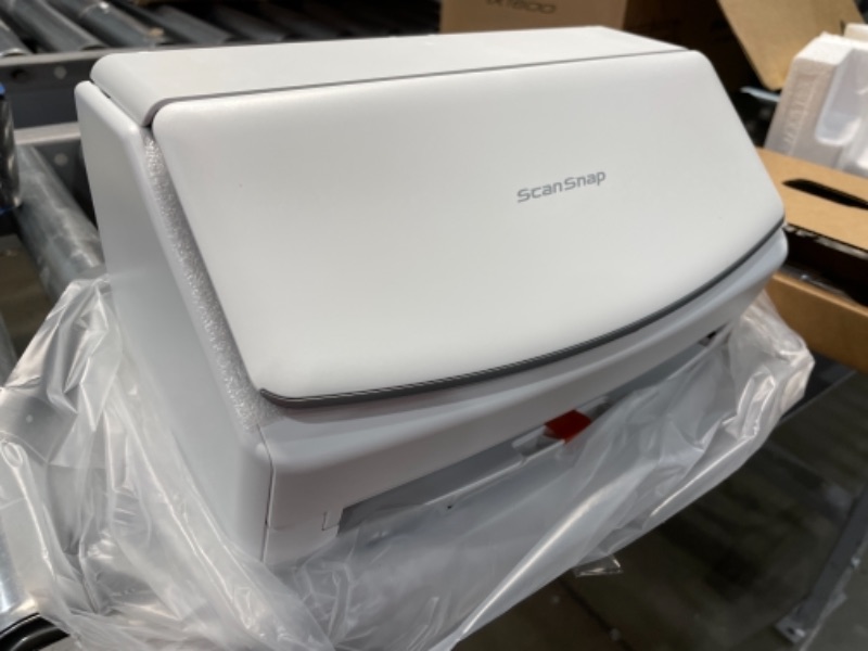 Photo 4 of Fujitsu ScanSnap iX1600 Versatile Cloud Enabled Document Scanner for Mac or PC, White
