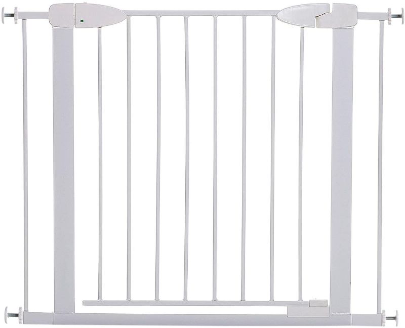 Photo 1 of Dreambaby Boston Auto Close Gate with Ezy Check Indicator, White 1 x 38 x 29 inches

