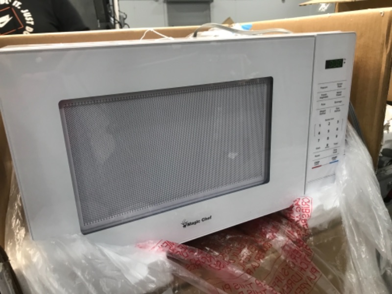 Photo 2 of 1.1 cu. ft. Countertop Microwave in White