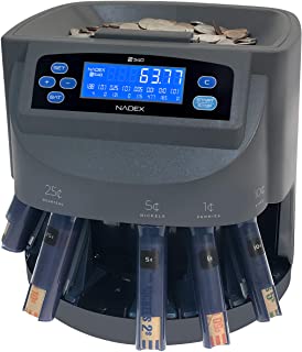 Photo 1 of Nadex S540 Pro | Coin Counter, Sorter, and Wrapper | Sorts up to 300 Coins Per Minute | Comes with 48 Preformed Wrappers
