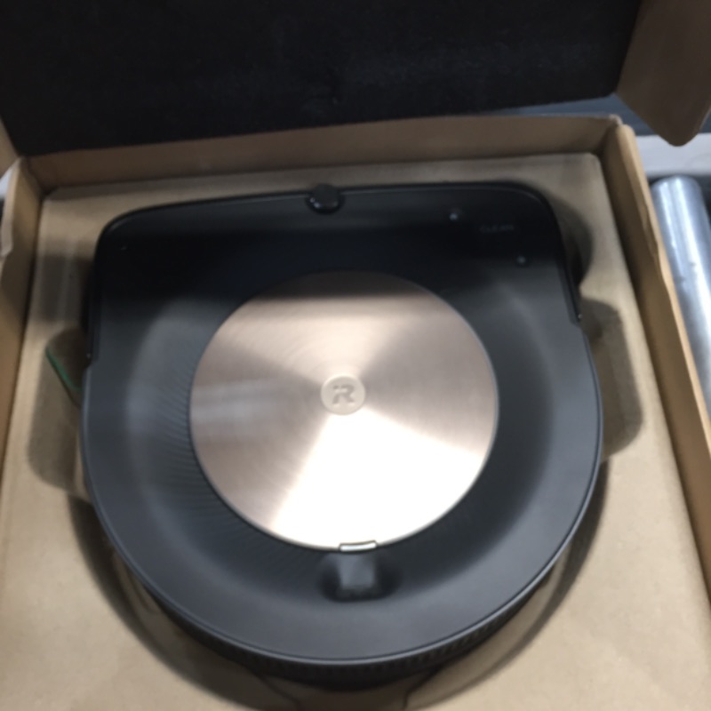 Photo 7 of ***PARTS ONLY*** iRobot Roomba s9+ (9550) Robot Vacuum with Automatic Dirt Disposal-Empties Itself for up to 60 Days, Wi-Fi Connected, Smart Mapping, Powerful Suction, Corners & Edges, Ideal for Pet Hair, Black
***USED **MINOR COSMETIC DAMAGE/ SCRATCHES**