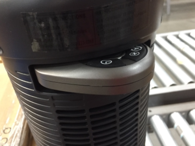 Photo 3 of Lasko 755320 Ceramic Space Tower Heater, 8.5?L x 7.25?W x 23?H, Silver
