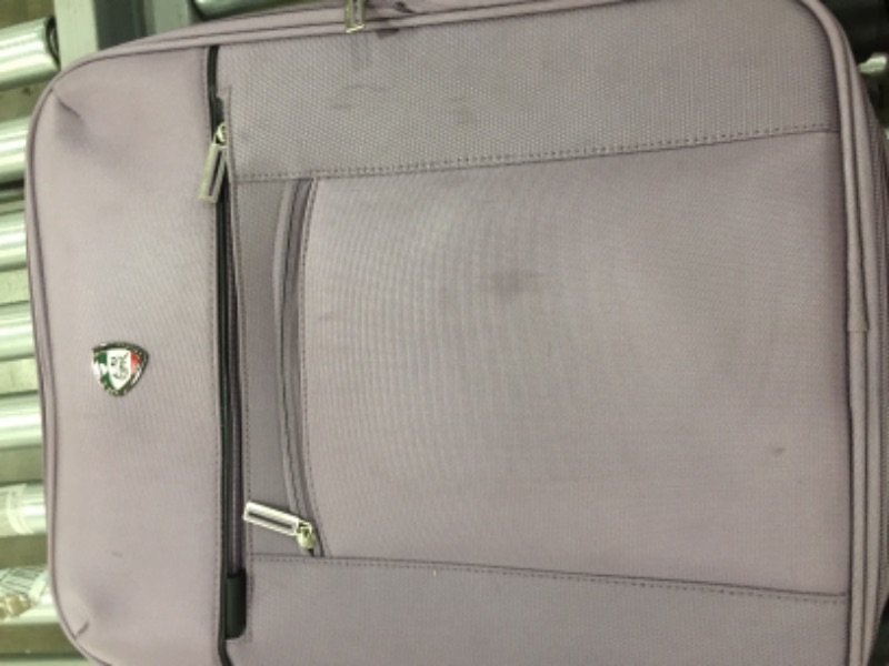 Photo 3 of *** no stock photo***
Mia Toro Italy lavender 19" luggage carry on 
***minor cosmetic damage***