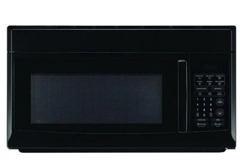 Photo 1 of 1.6 cu. ft. Over the Range Microwave in Black
***minor scratches***