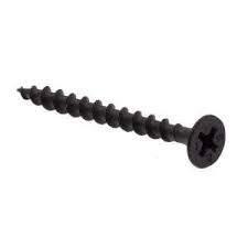 Photo 1 of 6 x 1-1/4 in. Phillips Drive Bugle Head Crs Drywall Screw BlackPhosphate 
AS IS 12PKS 