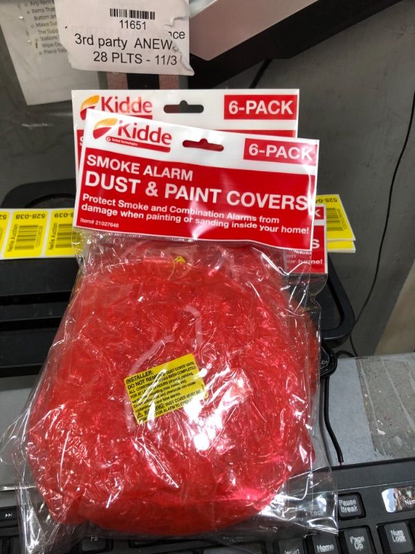 Photo 2 of 4 pack ) Smoke Detector Dust and Paint Covers
by Kidde