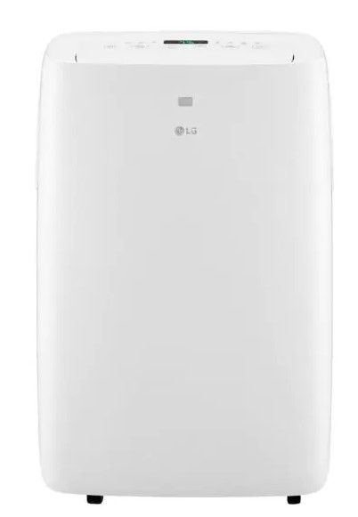 Photo 1 of LG Electronics
6,000 BTU (DOE) 115-Volt Portable Air Conditioner LP0621WSR with Dehumidifier Function and LCD Remote in White ***minor scratches***