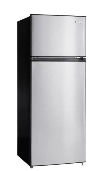 Photo 1 of Vissani
7.1 cu. ft. Top Freezer Refrigerator in Stainless Steel Look