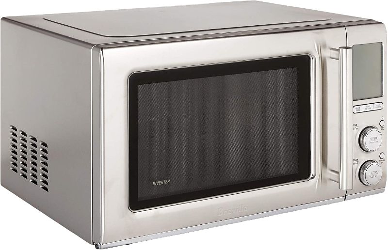 Photo 1 of **PARTS ONLY*** Breville BMO850BSS1BUC1 the Smooth Wave countertop Microwave Oven Brushed Stainless Steel