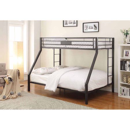 Photo 1 of *INCOMPLETE**    ACME Furniture Limbra Black Sand TwinQueen Bunk Bed Box 1 of 2**SOLD AS-IS**