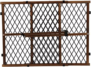 Photo 1 of Evenflo Position and Lock Farmhouse Pressure Mount Gate, Dark Wood