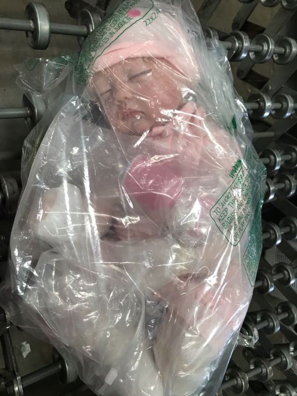 Photo 2 of Ocsdoll Reborn Baby Dolls 22 Cute Realistic Soft Silicone Vinyl Dolls Newborn Baby Dolls With Clothes
