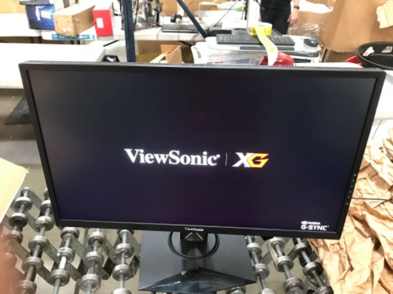 Photo 4 of ViewSonic XG2560 25 Inch 1080p 240Hz 1ms Gsync Gaming Monitor with Eye Care Advanced Ergonomics HDMI and DP for Esports
