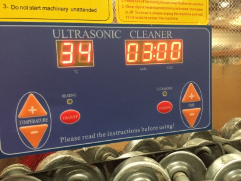 Photo 2 of Kendal Commercial Grade 220 Watts 3 liters Heated ULTRASONIC Cleaner HB23