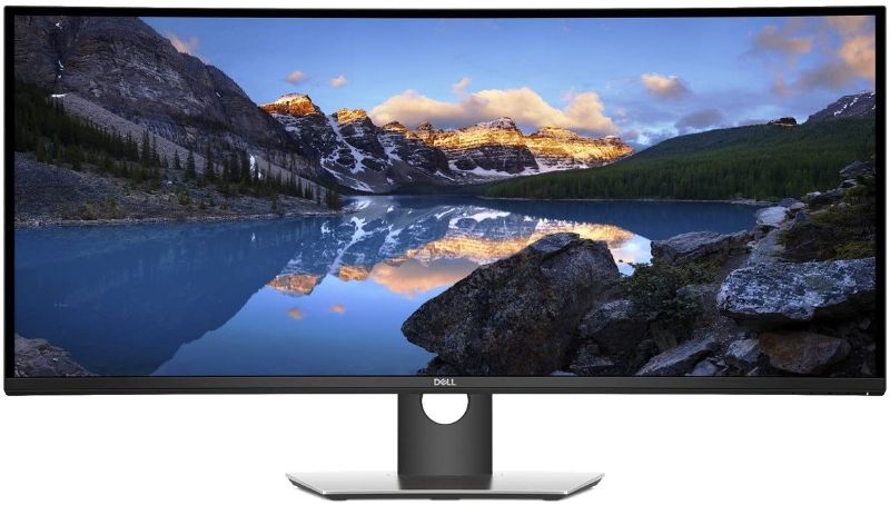 Photo 1 of Dell U3818DW 38" (Actual size 37.5") 3840 x 1600 60 Hz Built-in Speakers Curved LCD/LED Monitor
