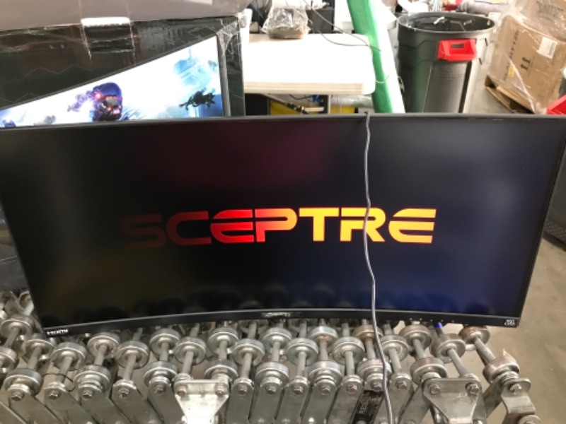 Photo 2 of Sceptre C305B-200UN - LED monitor - curved - 30" DAMAGED 