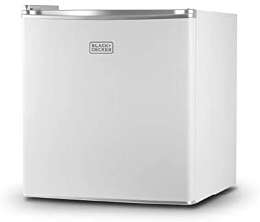 Photo 4 of BLACK+DECKER BCRK17W Compact Refrigerator Energy Star Single Door Mini Fridge with Freezer