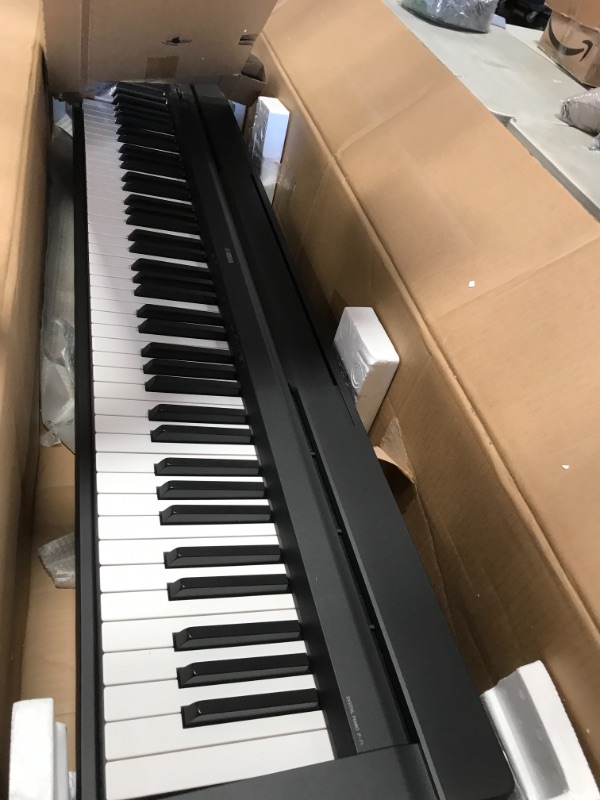 Photo 3 of Yamaha P71 88-Key Weighted Action Digital Piano with Sustain Pedal and Power Supply