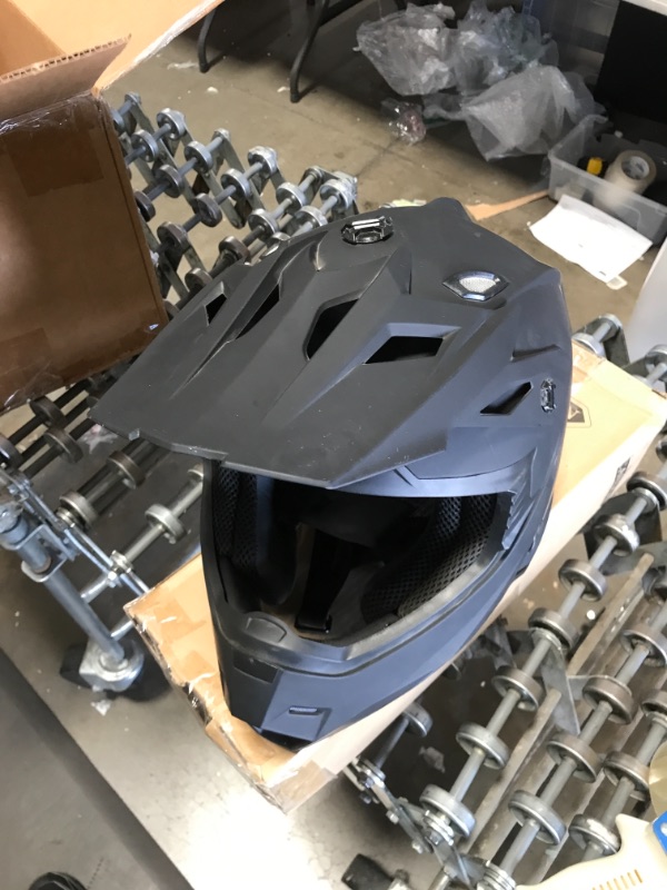 Photo 3 of 1Storm Adult Motocross Helmet BMX MX ATV Dirt Bike Helmet Racing Style HF801
