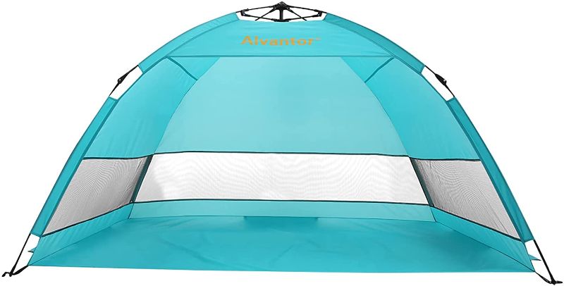 Photo 1 of Alvantor Beach Tent Coolhut Plus Beach Umbrella Sun Shelter Cabana Automatic Pop Up UPF 50 Sun Shade Portable Camping Hiking Canopy Easy Set Up Light Weight Windproof Stable 2-3 Person
Amazon lookup is B07793RGDB