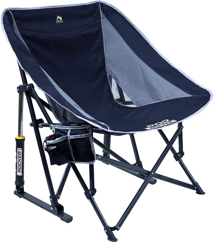 Photo 1 of GCI Outdoor Pod Rocker Collapsible Rocking Chair
