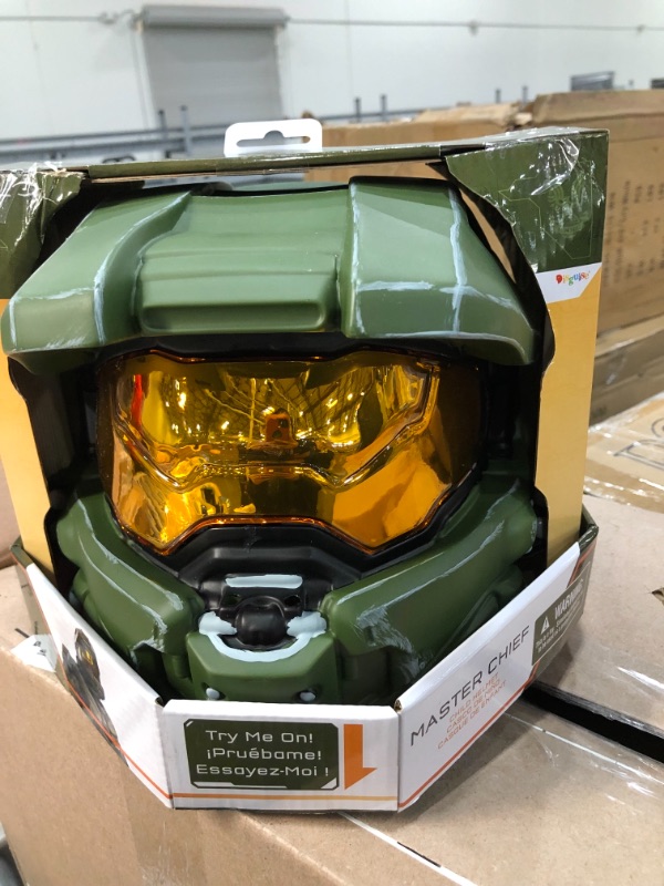 Photo 4 of Disguise Master Chief Child Full Helmet
