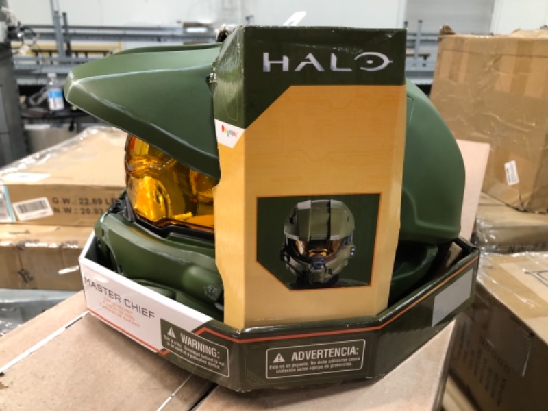 Photo 3 of Disguise Master Chief Child Full Helmet
