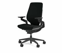 Photo 1 of Steelcase Gesture Office Chair, Cogent Connect Licorice w/ Black Frame (442A40)
