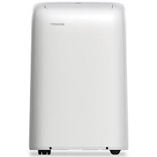 Photo 1 of 10,000 BTU (7,000 BTU, DOE) 115-Volt Portable AC with Dehumidifier Function and Remote Control in White
