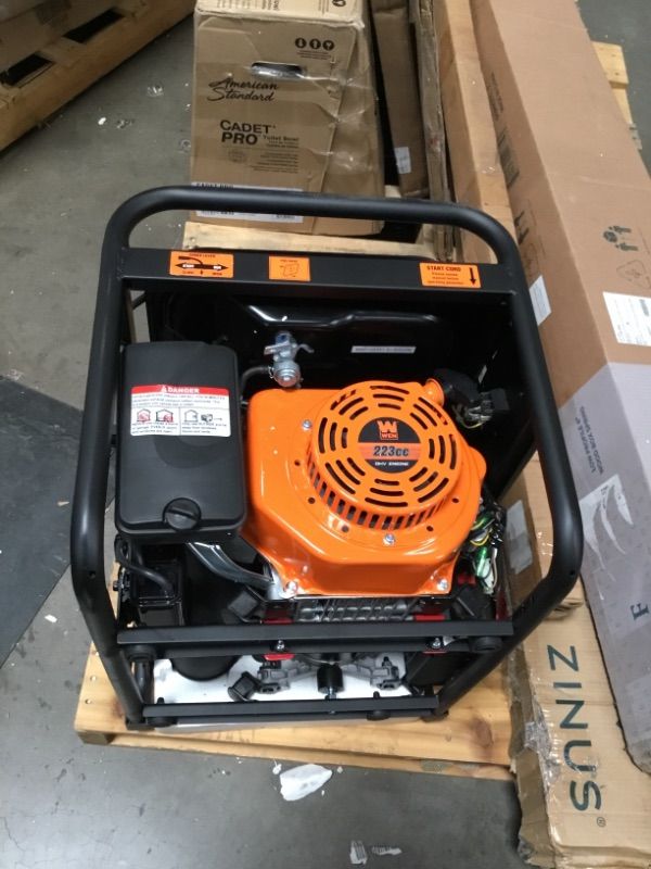 Photo 1 of WEN 56475 4750W Electric Start Generator
