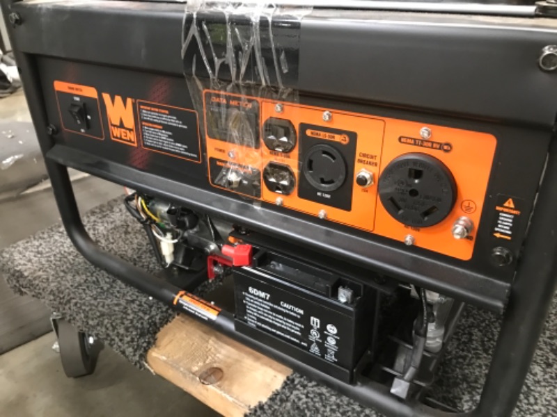 Photo 1 of WEN 56475 4750W Electric Start Generator
