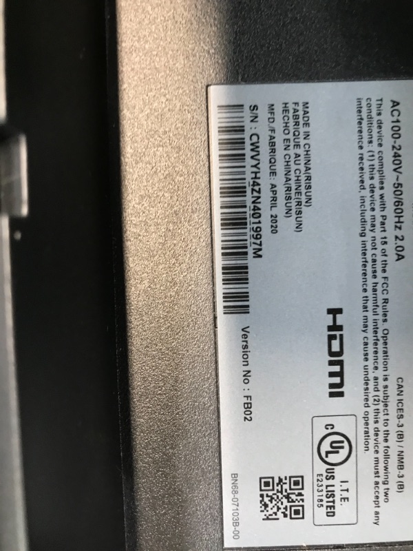 Photo 1 of Samsung 49 inch Class Wide Screen Qled Gaming Quantum Dot (3840x1080) Monitor - Lc49rg90ssnx/za, Gray