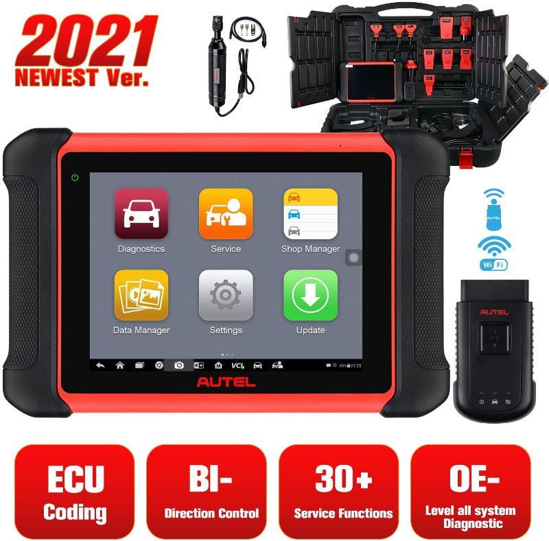 Photo 1 of ****Autel MaxiCOM MK906BT*** Automotive Diagnosis Scanner, 2021 Newest Ver. of MS908/ MS906BT, with MV108 ], ECU Coding, Bi-Directional, 31+ Services, OE-Level Diagnostics, No IP Restriction