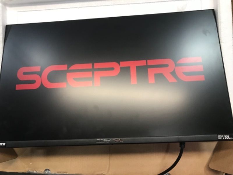 Photo 2 of Sceptre E255B-1658A 24.5" 165Hz 144Hz 1ms Gaming LED Monitor 2x HDMI 2.0 1x DisplayPort, Metal Black 2019