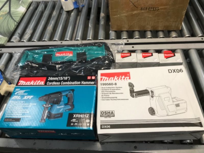 Photo 1 of 18V LXT Lithium-Ion Brushless Cordless 1 in. Rotary Hammer, Accepts SDS-PLUS, HEPA Dust Extractor Attachment (Tool Only)( DOES NOT INCLUDE BATTERY )

