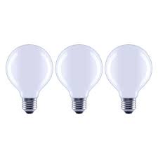 Photo 1 of 100-Watt Equivalent G25 Dimmable Globe Frosted Glass Filament LED Vintage Edison Light Bulb Bright White (3-Pack)
4 BOXES OF  3 PACKS EACH  