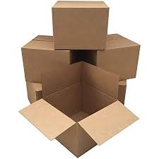 Photo 1 of Corrugated Boxes LARGE 6 PACK  