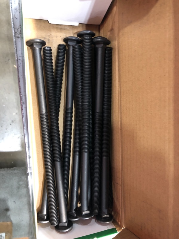 Photo 3 of 1/2 in.-13 x 10 in. Black Exterior Carriage Bolts 1 BOX
