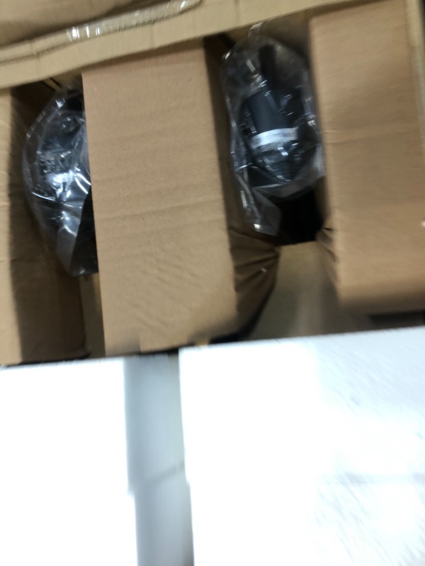 Photo 1 of Set of 2 Industrial Table Lamps with 2 USB Charging Ports, Stepless Dimmable Black Desk Lamp with Glass Shade, Bedside Nightstand Lamps for Bedroom Living Room Office Reading, Warm White E26 LED Bulb
