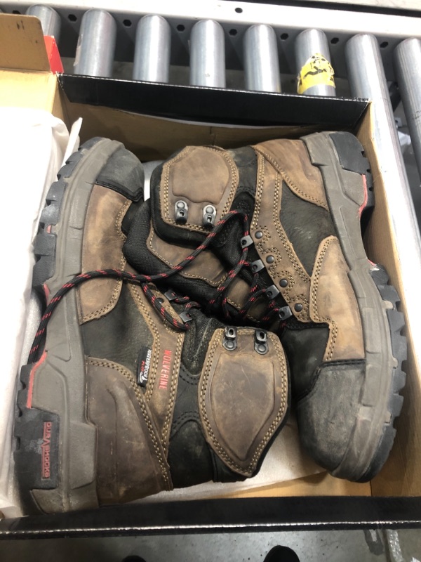 Photo 1 of Men's Legend Waterproof 6 in. Work Boots - Soft Toe - Brown Size 12(M)
