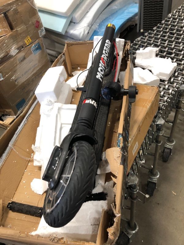 Photo 3 of ***PREVIOUSLY USED***
Folding Electric Scooter for Adults - 300W Brushless Motor Foldable Commuter Scooter w/ 8.5 Inch Pneumatic Tires, 3 Speed Up to 19MPH, 18 Miles, Disc Brake & ABS, for Adult & Kids - Hurtle HURES18-M5...***FAIR CONDITION***
