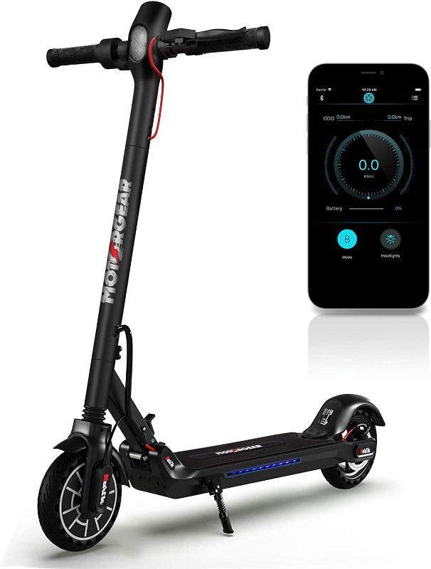 Photo 1 of ***PREVIOUSLY USED***
Folding Electric Scooter for Adults - 300W Brushless Motor Foldable Commuter Scooter w/ 8.5 Inch Pneumatic Tires, 3 Speed Up to 19MPH, 18 Miles, Disc Brake & ABS, for Adult & Kids - Hurtle HURES18-M5...***FAIR CONDITION***
