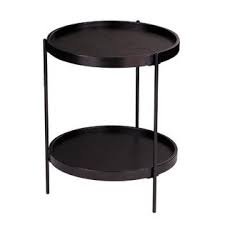 Photo 1 of *** SIMILAR TO PHOTO Black 2-Tier Metal Plant Stand Mid Century Modern Stand