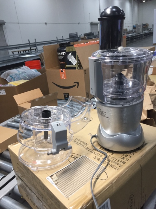 Photo 1 of Veggie Bullet Electric Spiralizer & Food Processor, Silver
