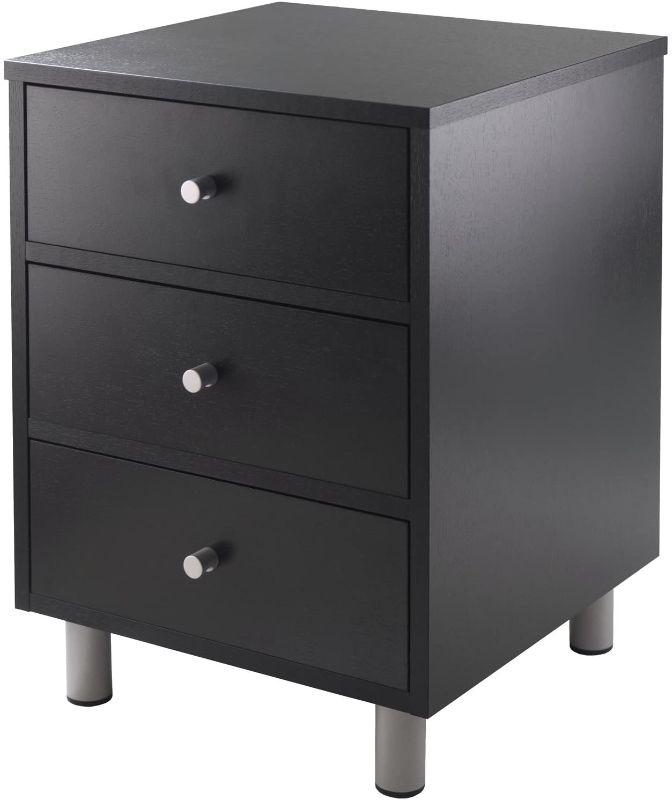Photo 1 of **parts only** Winsome Daniel Night Stand, Black
